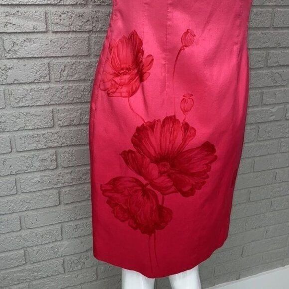 Liz Claiborne Floral Ombré Dress Size 8P - Picture 9 of 13